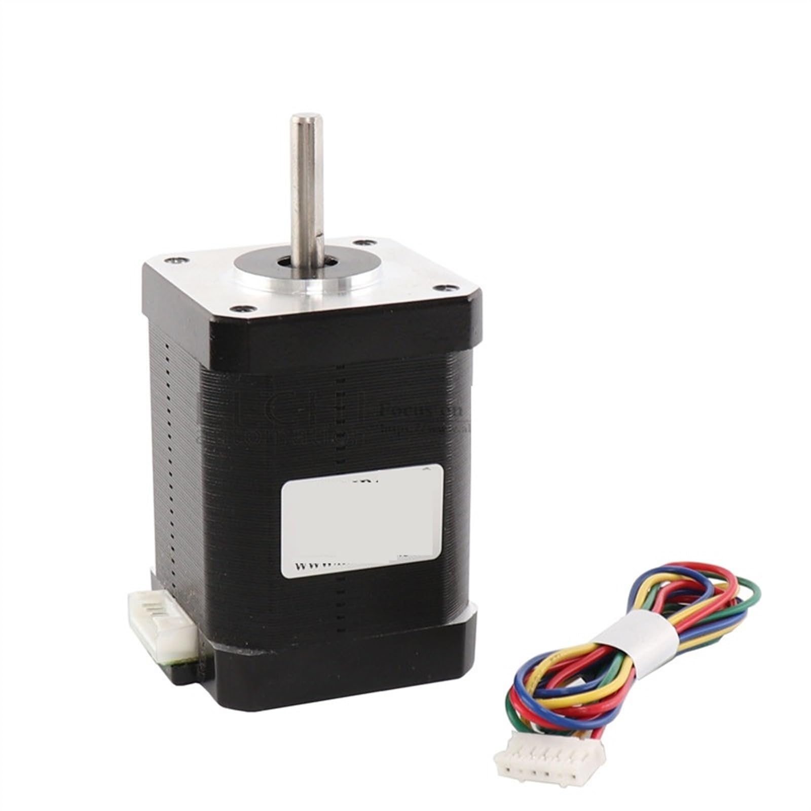 Motor paso a paso, Motor paso a híbrido de 2 fases Nema17 60MM 1.7A, 70N.cm Nema 17 4 cables 17HS6401S for CNC impresora 3D(17HS6401S X3PCS)