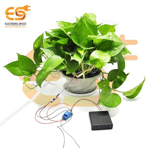 Image of Electronic Spices Combo of Soil Moisture Sensor | Water Pump for Automatic Watering System | DIY Kit Compatible with Arduino