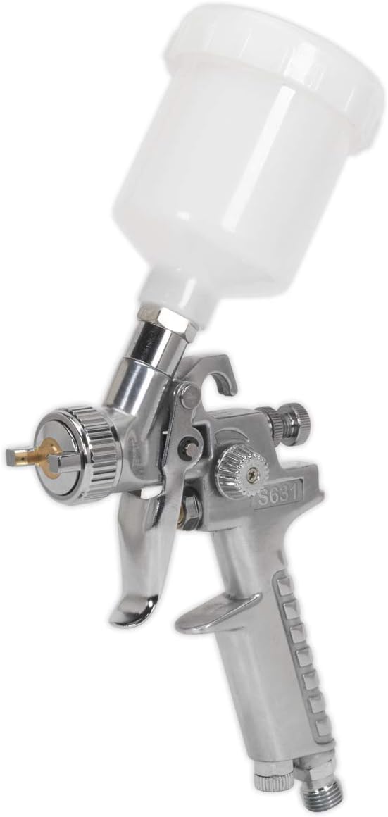 Sealey S631 Touch-Up Gravity Feed Spray Gun Set-Up, 1mm