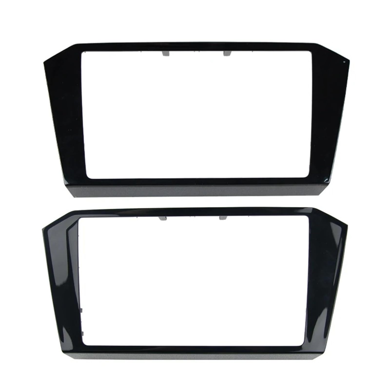 Mascherina Autoradio Cornice Stereo per VW per Passat B8 OEM Radio Lettore CD Cornice Pannello Aria Condizionata Posacenere Copertura Pomello Cambio Pianoforte Nero