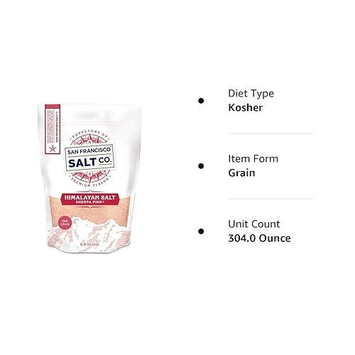 Miniatura 10 de Sherpa Pink Sal del Himalaya -19 libras Grano fino