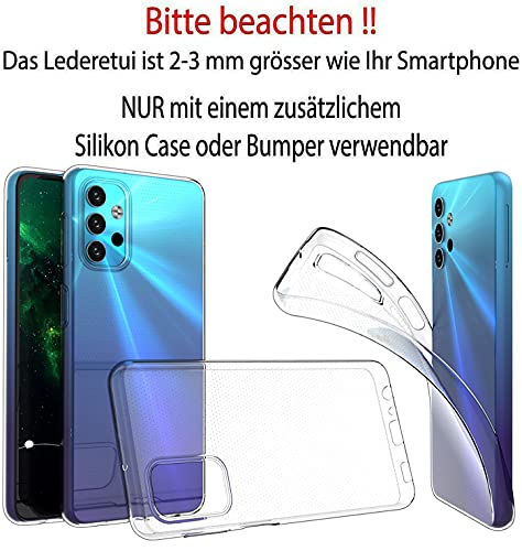Housse cuir Samsung A72 violet Suncase idéale pour vos déplacements - 2