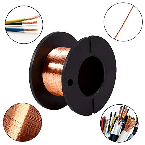 Kuuleyn KUULEYN1GMA4T0QPH1761 Enameled Copper Wire, 5Pcs Diameter 0.1Mm Length 12M Enamelled Repair Wire For Precision Motherboard Winding Magnet Copper Solder Wire thumb #3