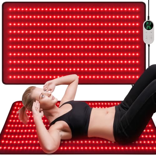 Red Light Therapy Mat for Body, 39x24in Near...