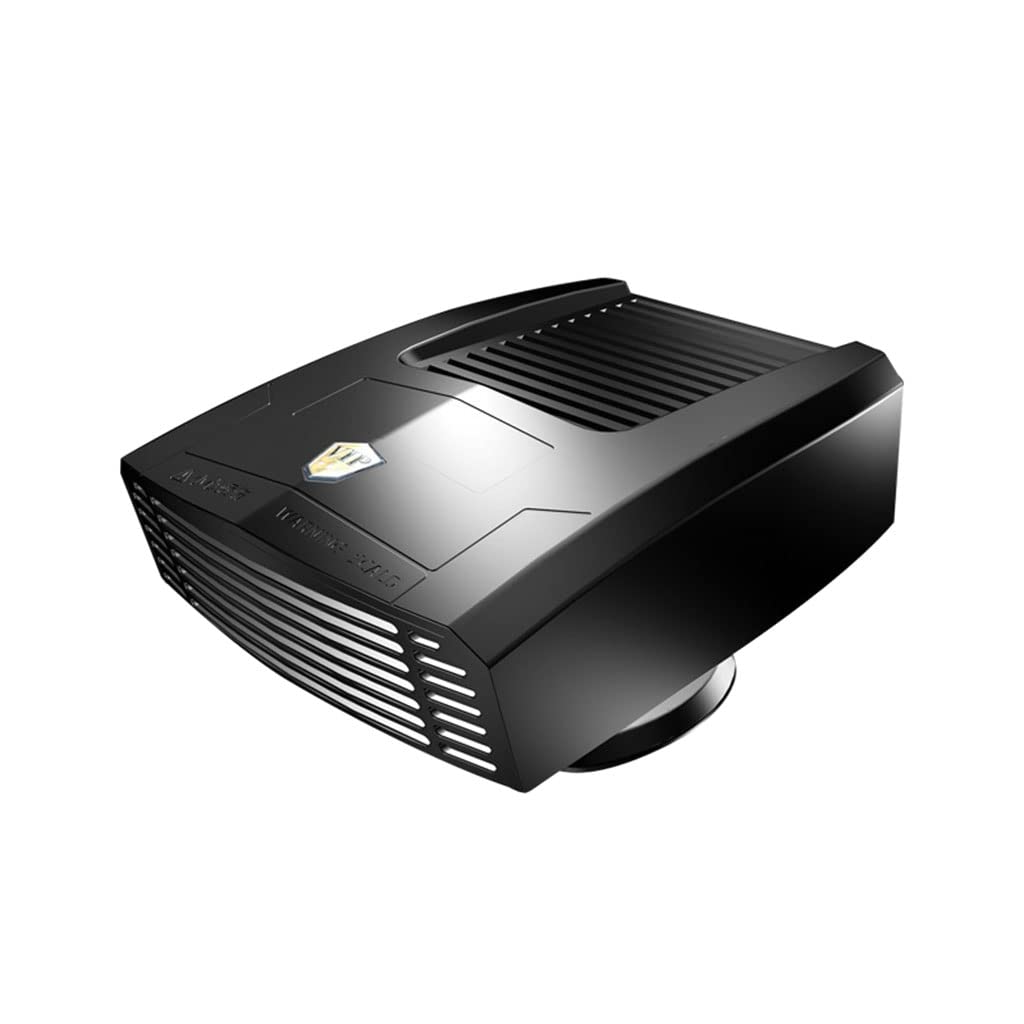 MERISHOPP Car Heater Cooling Air Purify with Rotary Holder Electric Dryer 12V Black-image-33