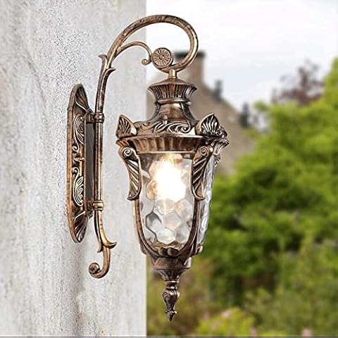 XAXR Traditional Wall Sconce Retro Wall Lamp Wall Lantern Light Aluminium Wall Sconce Light Fixture Cover