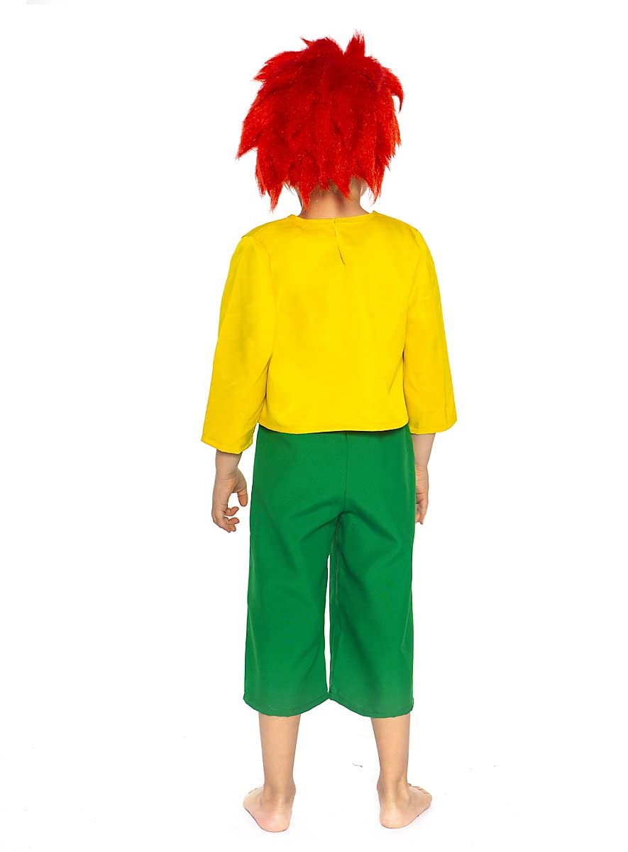 Maskworld Pumuckl Kostüm für Kinder - original lizenziert TV Serie - zweiteilig oder dreiteilig oder Perücke - Karneval & Motto-Party