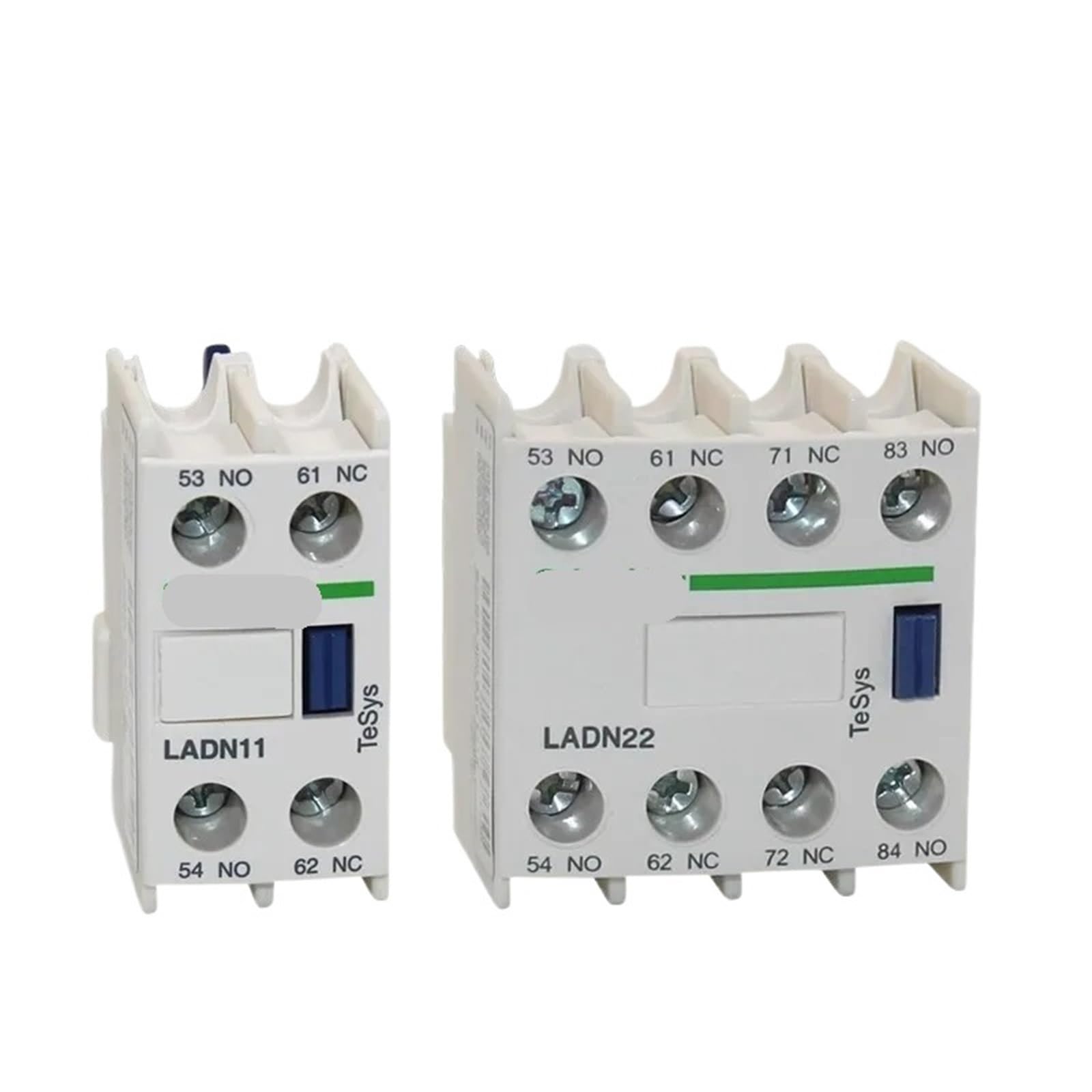 HUUOQIWY LC1D Contactor Auxiliary Contact LADN11C 22C 20C 31C 40C 02C 13C 04C 1Pcs(LADN31C)
