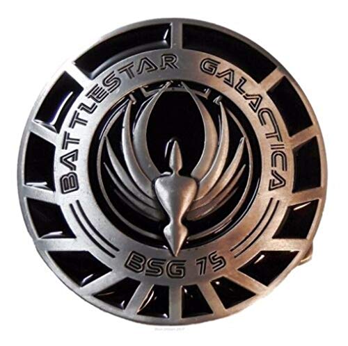Battlestar Galactica BSG 75 Logo Metal/Enamel Belt Buckle