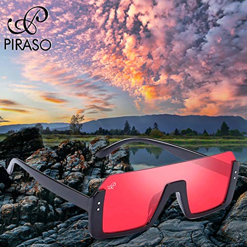 Image of PIRASO Fashion Square Unisex Half Rim Sunglass inspired from Shahid Kapoor and Sahil Khan