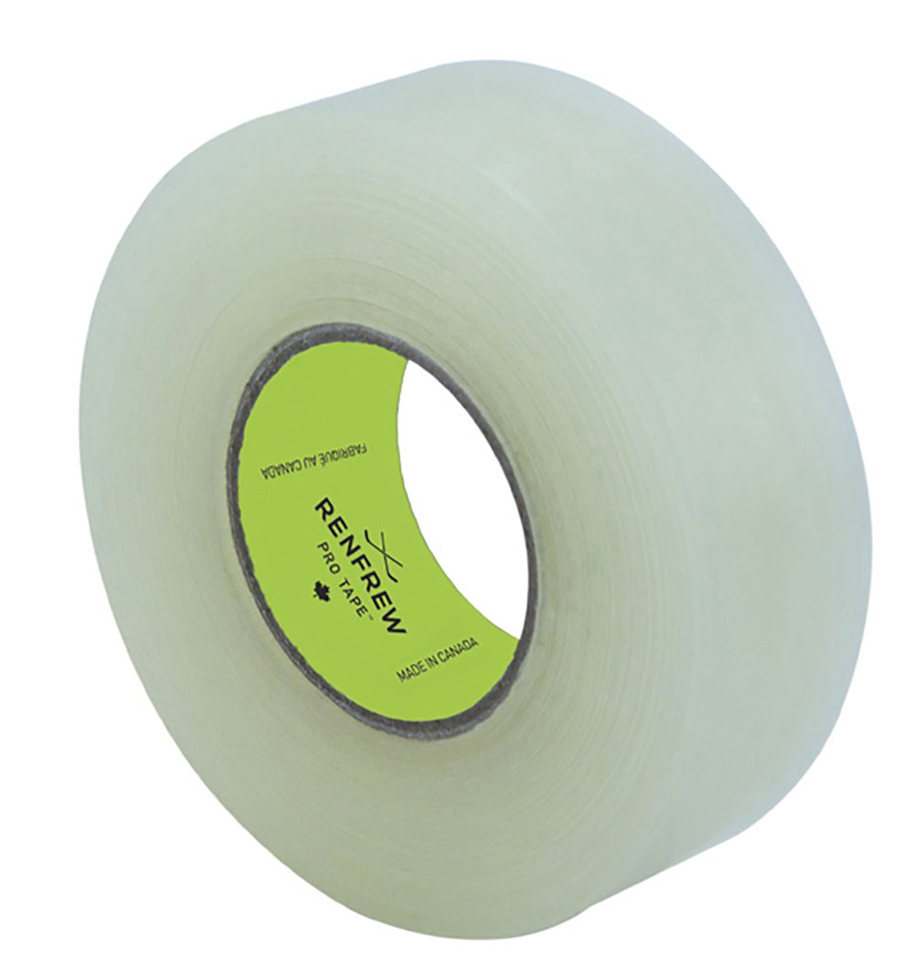 Nueva Renfrew único rollo Polyflex claro elástico Hockey Fútbol Espinillera calcetín cinta