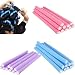 10pcs Curler Makers Soft Foam Bendy Twist Curls Tool DIY Styling Hair Rollers (Random Color)