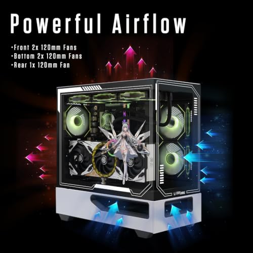 Image of ZOTAC MEK Gaming PC Desktop, NVIDIA GeForce RTX 5070 Ti Apocalypse OC 16GB GDDR7, Intel Ultra 7 265KF Up to 5.5GHz, 32GB DDR5, 1TB NVMe SSD, 750W 80+ Gold PSU, WiFi 6E, Bluetooth 5.3, Windows 11 Pro