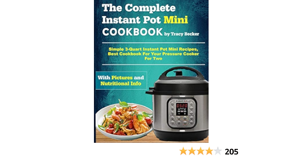 cookbook for 3 qt instant pot