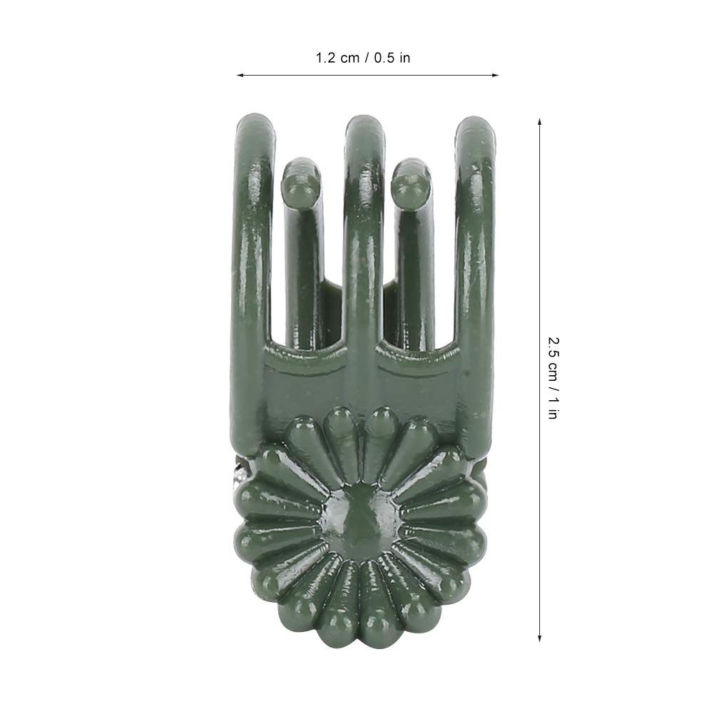 Garosa Lot De 100 Mini Pinces à Orchidée En Plastique Pour Tiges De Vigne, Support De Branche