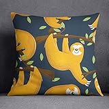 Questo Casa Dekorativ Kissenhülle, Kissenbezug, Zierkissenbezug, Wohnkultur, Für Sofa, Kaffeestube, Größe: 45X45 cm - Entworfen und hergestellt in der Türkiye