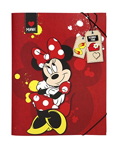Preisvergleich Produktbild Undercover MINP0300 - Minnie Mouse Gummizugmappe, A4