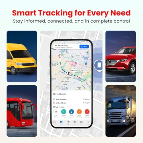 Image of Cigarette Lighter Plug n Play GPS Tracker Fit Any Vehicle for Car EV Truck Wireless GPS Tracker, Alexa Voice SOS Live Location Geo Fencing Overspeed Alerts, 1 Years Plan SIM | Android & iOS