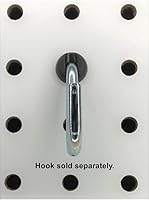 Vista 2 de Cierres de clavija para tablero 50 piezas (1/4 pulgada, negro)