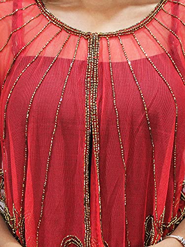 Image of Matelco Women's net Embellished Poncho