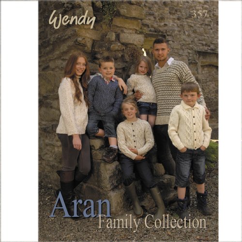 Wendy Aran Family Collection Knitting Pattern Book...