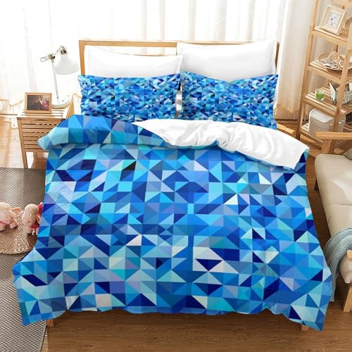Housse de couette 3D anti-decoloration pour éviter le linge de lit terni - 3