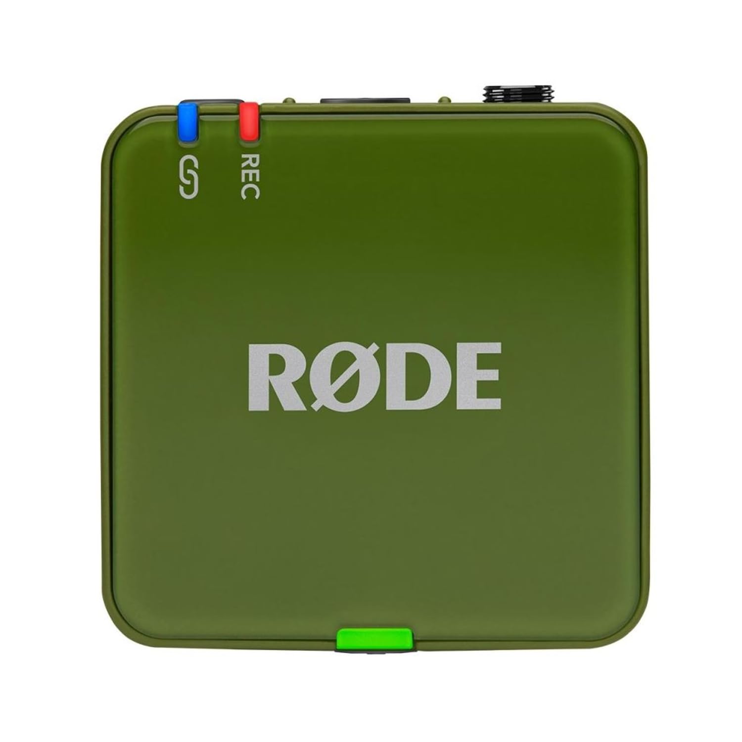 Rode Wireless GO Gen 3 bezprzewodowy 2-kanałowy system radiowy z mikrofonem Moss Khaki z interview GO adapter ręczny i keepdrum, futrzana ochrona przed wiatrem BK
