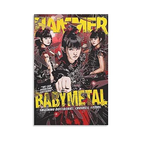 XINAR Canvas Wall Art 30 * 50cm No Frame Classic Singer Poster Babymetal Family Bedroom Study Room Decor Posters Cover