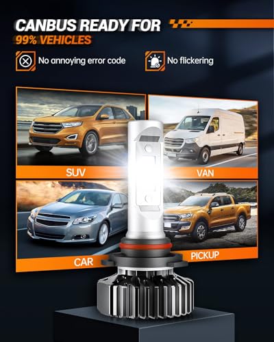 Image of SEALIGHT HB3 Fog Light for Off-Road Use with Advanced Cooling Fan Technology, Compact & Efficient Design, Pack of 2, White