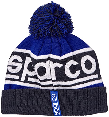 Sparco S01232BMAZ Windy Berretto, Blu