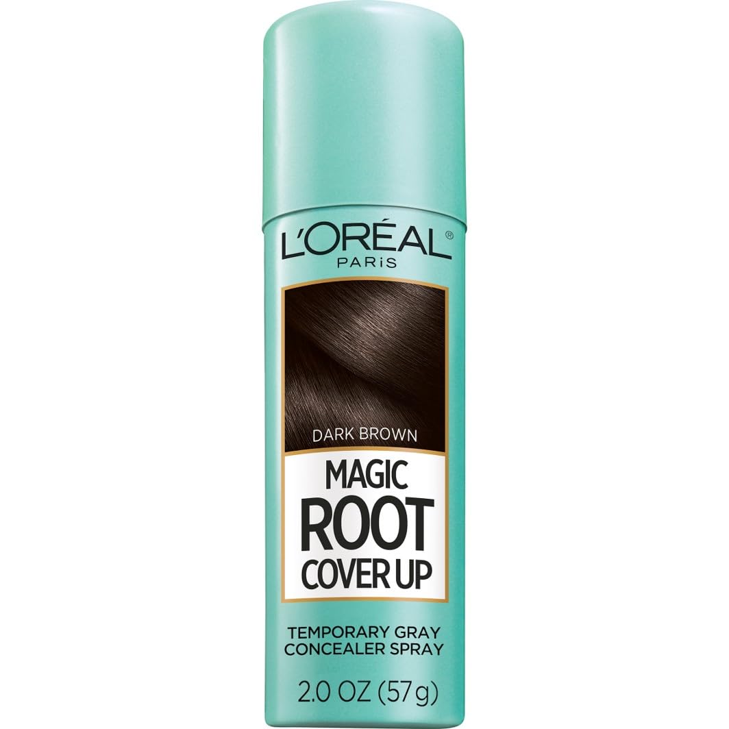 L'Oreal Paris Hair Color Root Cover Up Dye, Dark Brown, 2 Ounce by L'Oreal Paris