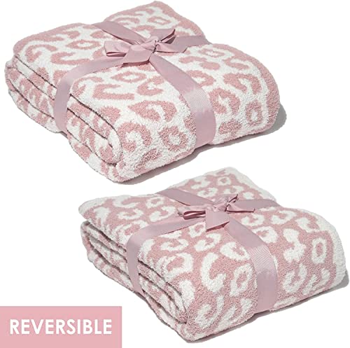 Baby Blanket Leopard | Baby Balnkets | Dusty Rose | Throw Blanket | Cozychic Baby Blanket | Baby Blanket Ultra Soft | Cozy Plush Fleece Comfy | Polyester #TOP6