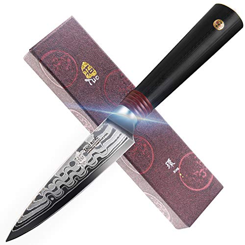Buy TUO Damascus Paring 3.5 inch (Kitchen Peeling Knives or Parer