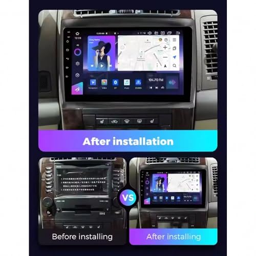 Estéreo de automóvil para Chevrolet Onix Prisma Spin Bluetooth y Airplay 32G 2