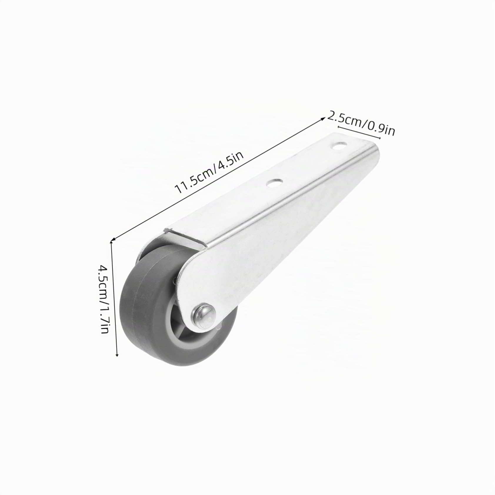 Rueda de apoyo de puerta de alto rendimiento para puertas correderas Droop Roller para deslizamiento suave puertas de jardín y vallas, duradero e inoxidable
