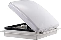 Vista 8 de Ventilador de Techo RV de 12V de 14'' con 10 Velocidades Reversible con Elevación Manual (SIN CONTROL REMOTO)