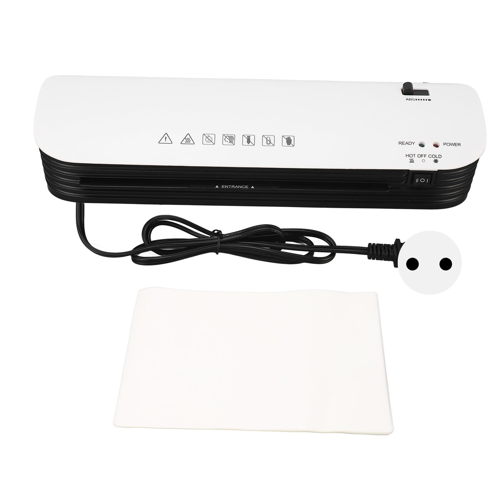 Generic A4 Laminator Gorący i Zimny Maszyna Laminująca Dom A4 Laminowanie Maszyn do Szkolnych Maszyn (Wtyczka UE 220-240V)