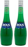Bols Peppermint Green Likör (1 x 0.7 l) (Packung mit 2)