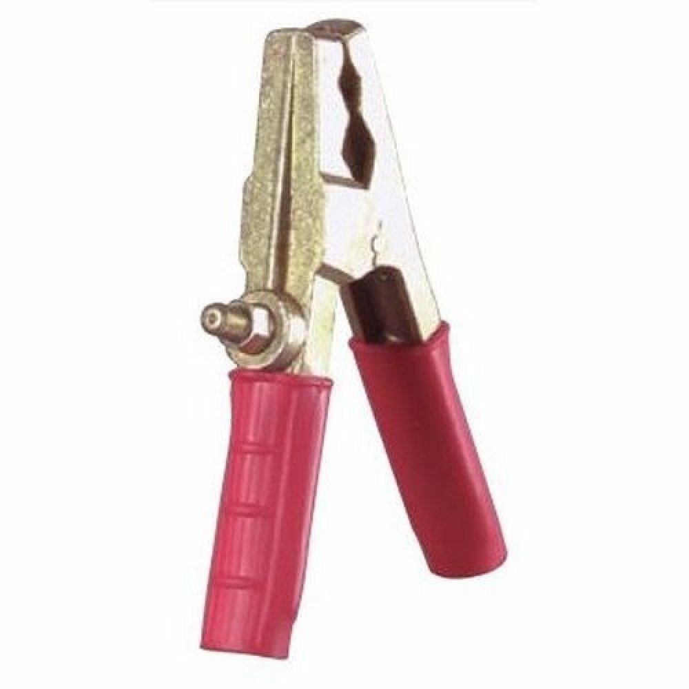 Pince de démarrage rouge en bronze série lourde 400 Ampères