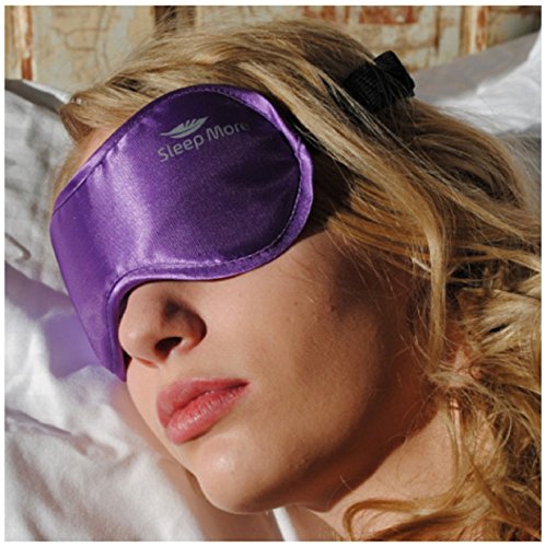 Sleep More Sleep Mask for Sleeping Disorders and Insomnia, Purple