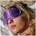 Sleep More (SMALL-Med Size) Sleeping Mask for Men or Women, with Free "ONE BAG". A PURPLE Satin Natural Rest Aid for Sleep Disorders & Insomnia