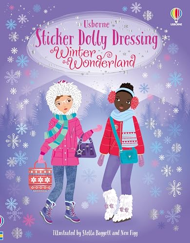 Sticker Dolly Dressing Winter Wonderland: An Interactive Sticker Dress-Up Book with Snowy Walks, Christmas Trees, Ice Skating, and More!