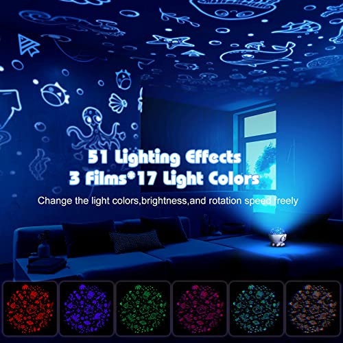 Dofler F90 Night Light Projector,Ocean Star Night Light thumb #1