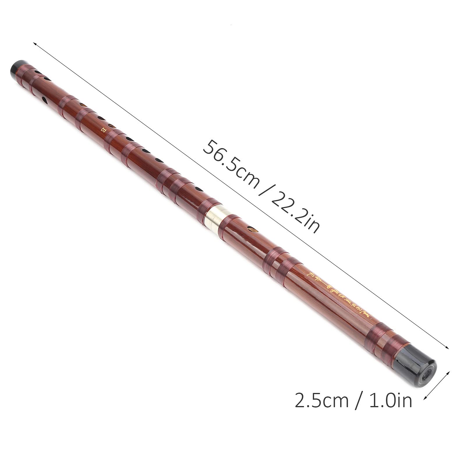 Flûte en Bambou E Key Matière Amère Sèche Sélectionnée Ensemble D'instruments Dizi Traditionnel ZD 02 pour Flûtes en Bambou Débutants , Instrument à Vent