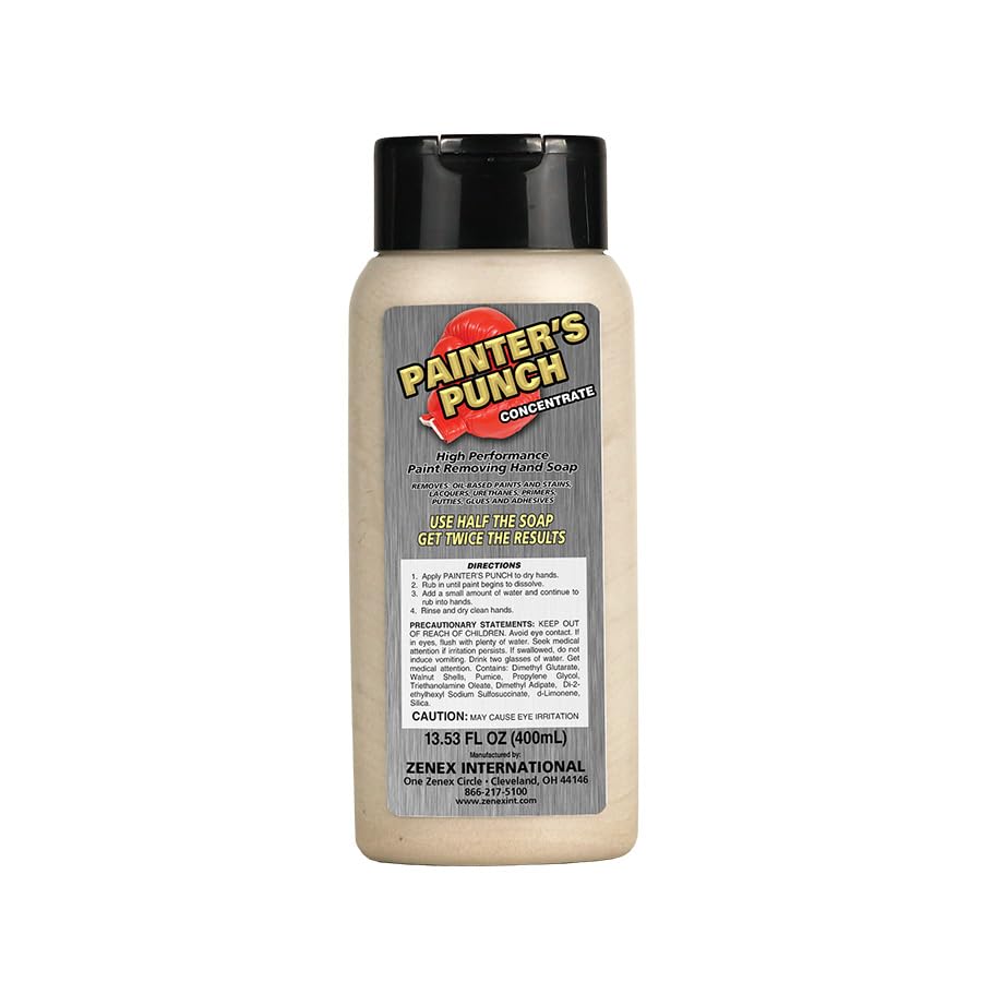 Zenex Painters Punch Industrial Hand Cleaner Solvent-Free (1 Pack) | 400 ml