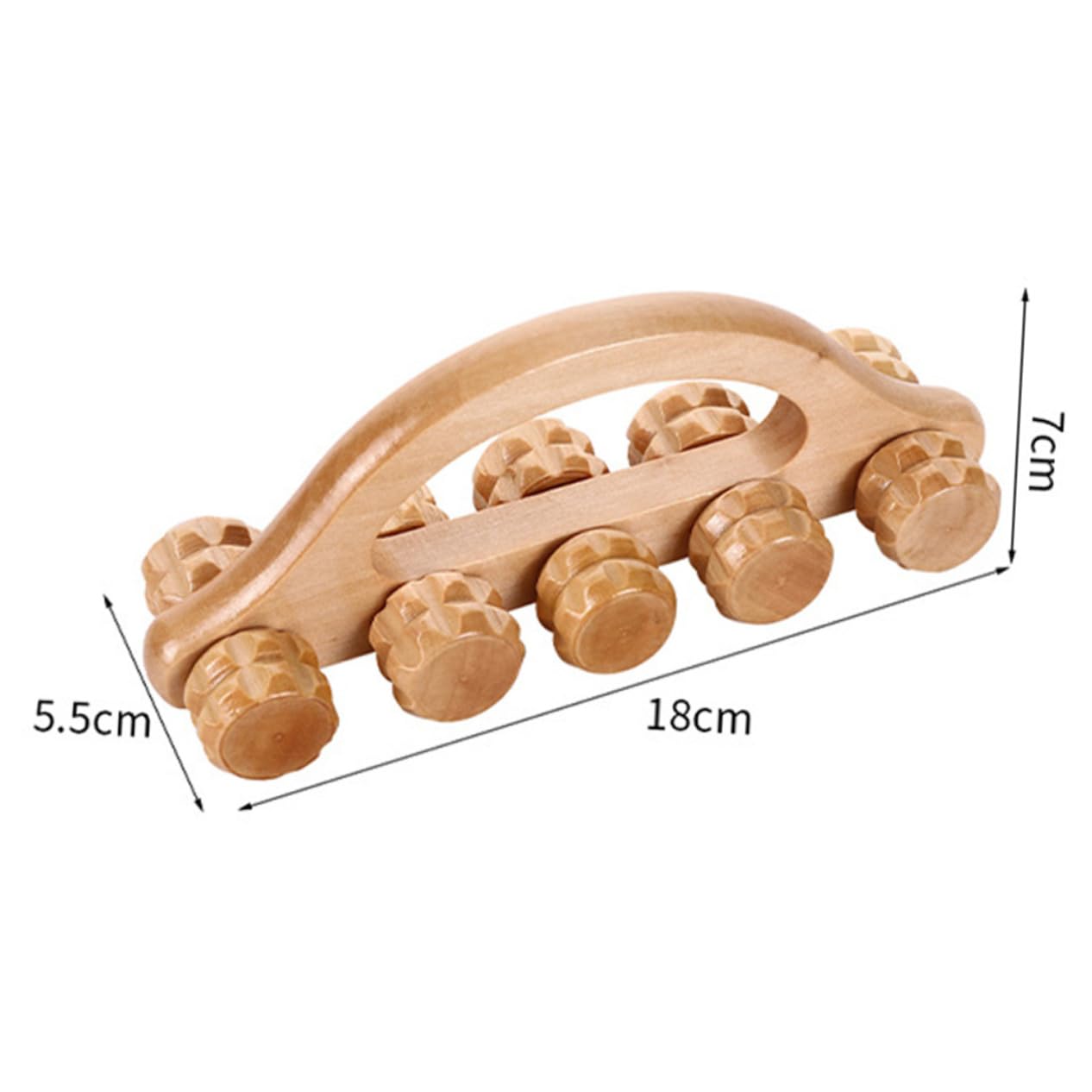 Ipetboom 8pezzi Massaggiatore Per Braccia e Schiena Strumento Stretching Per Resistente