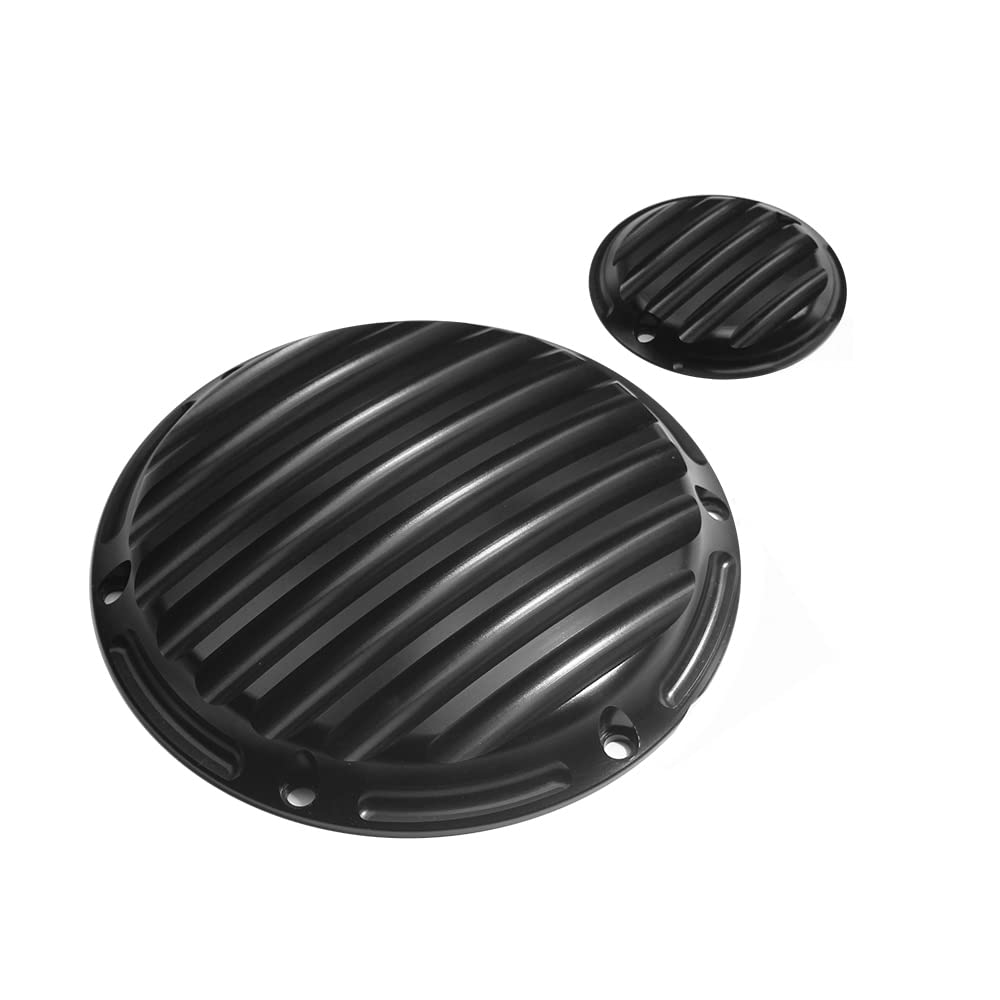 Protezione Coperchio Carter Moto Per Harley Sportster Iron XL883/XL1200 - Nero, Antigraffio
