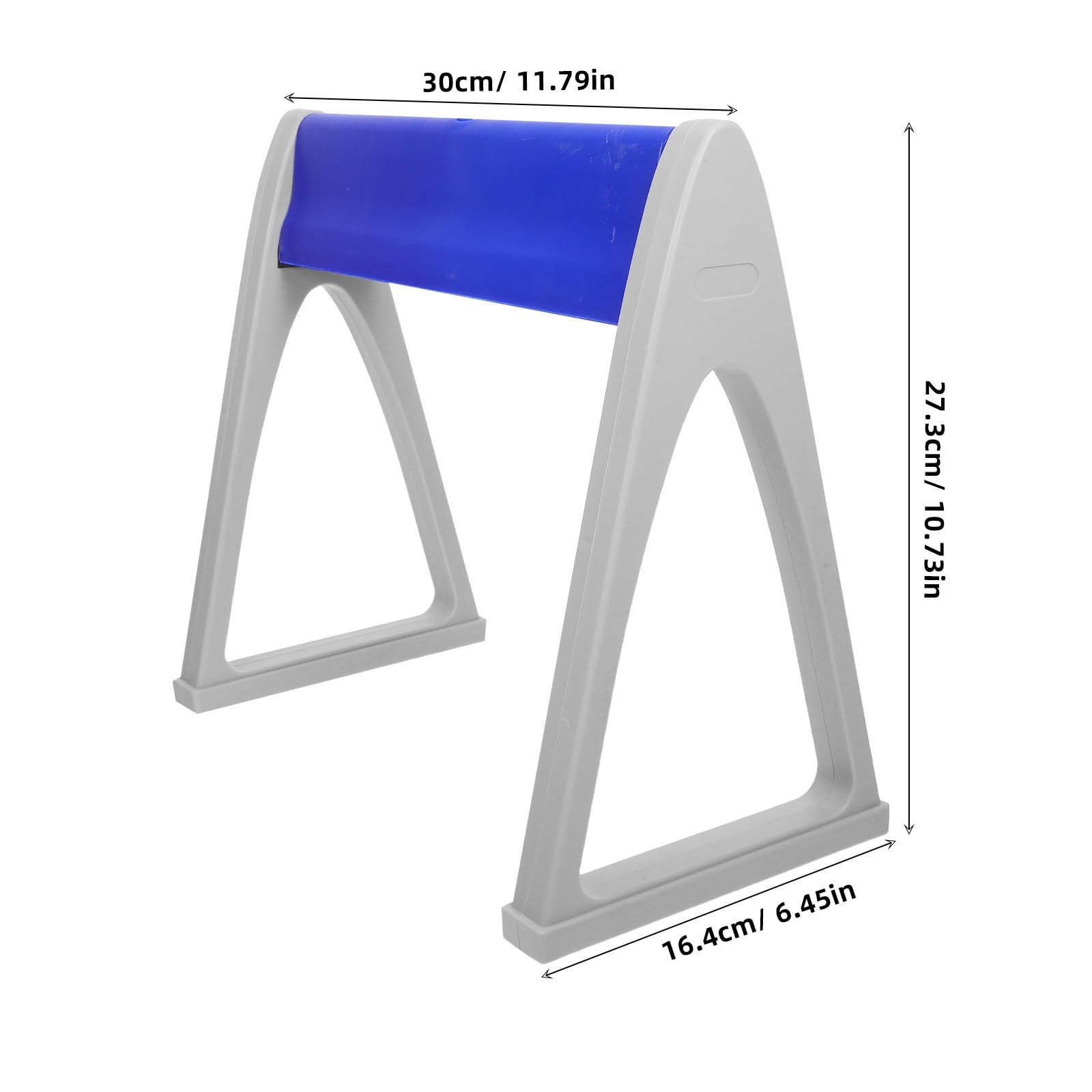 Porta Pipette Triangolare in Plastica, Supporto da Laboratorio | Organizzatore per Dimostrazioni Didattiche, Facile da Pulire, Supporto Stabile per Uso Tecnico