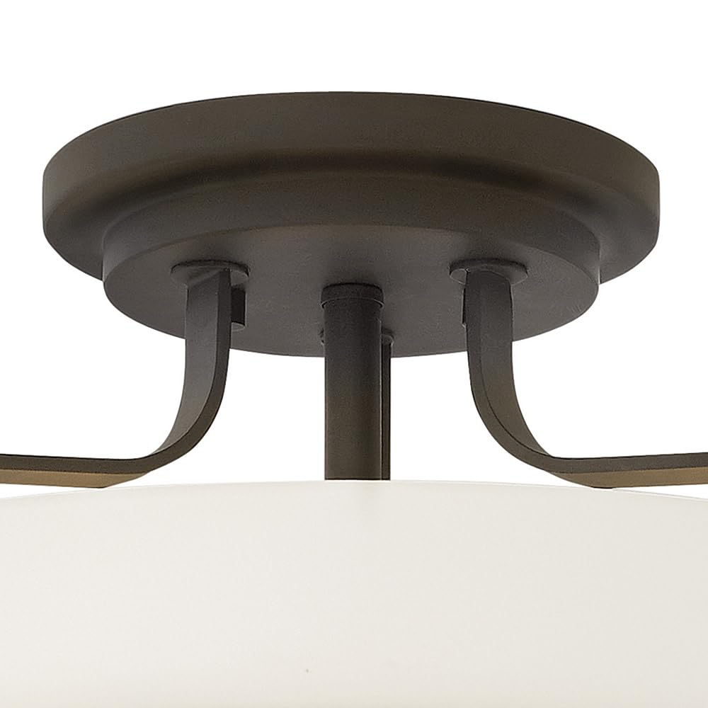 Hinkley Harper 3643OZ Large Semi-Flush Ceiling Light, Sleek, Retro