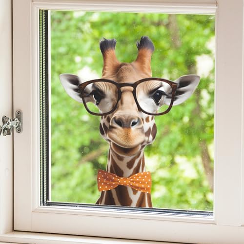 Vinilo decorativo Achang Jirafa Cute removible para niños miniatura 6